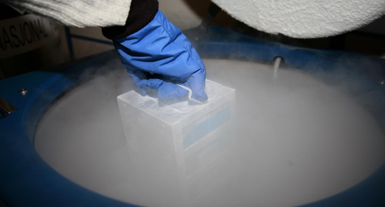 Biobank storage unit